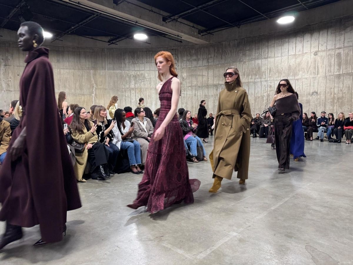 Un look Joseph fall-winter 2026 (ph Flavio Greco)