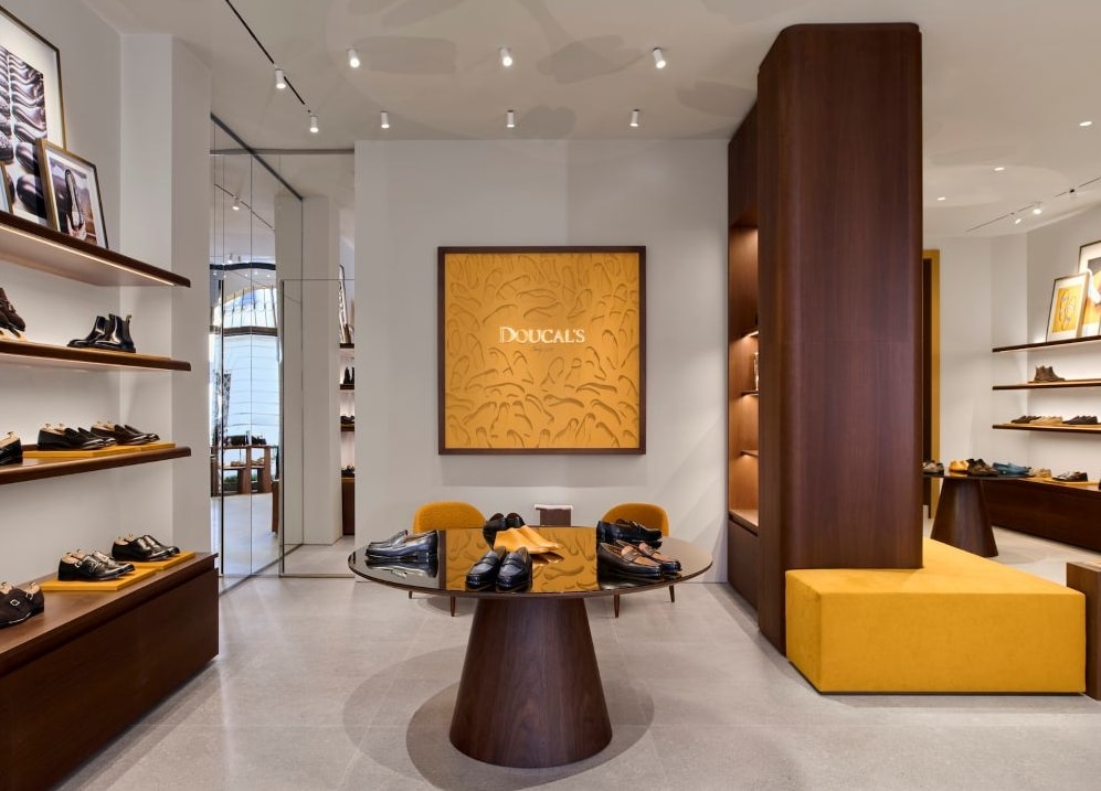 L'interno del nuovo store di Doucal's a Milano (courtesy Doucal's)