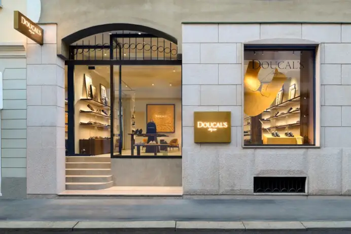 Il nuovo store di Doucal's a Milano (courtesy Doucal's)