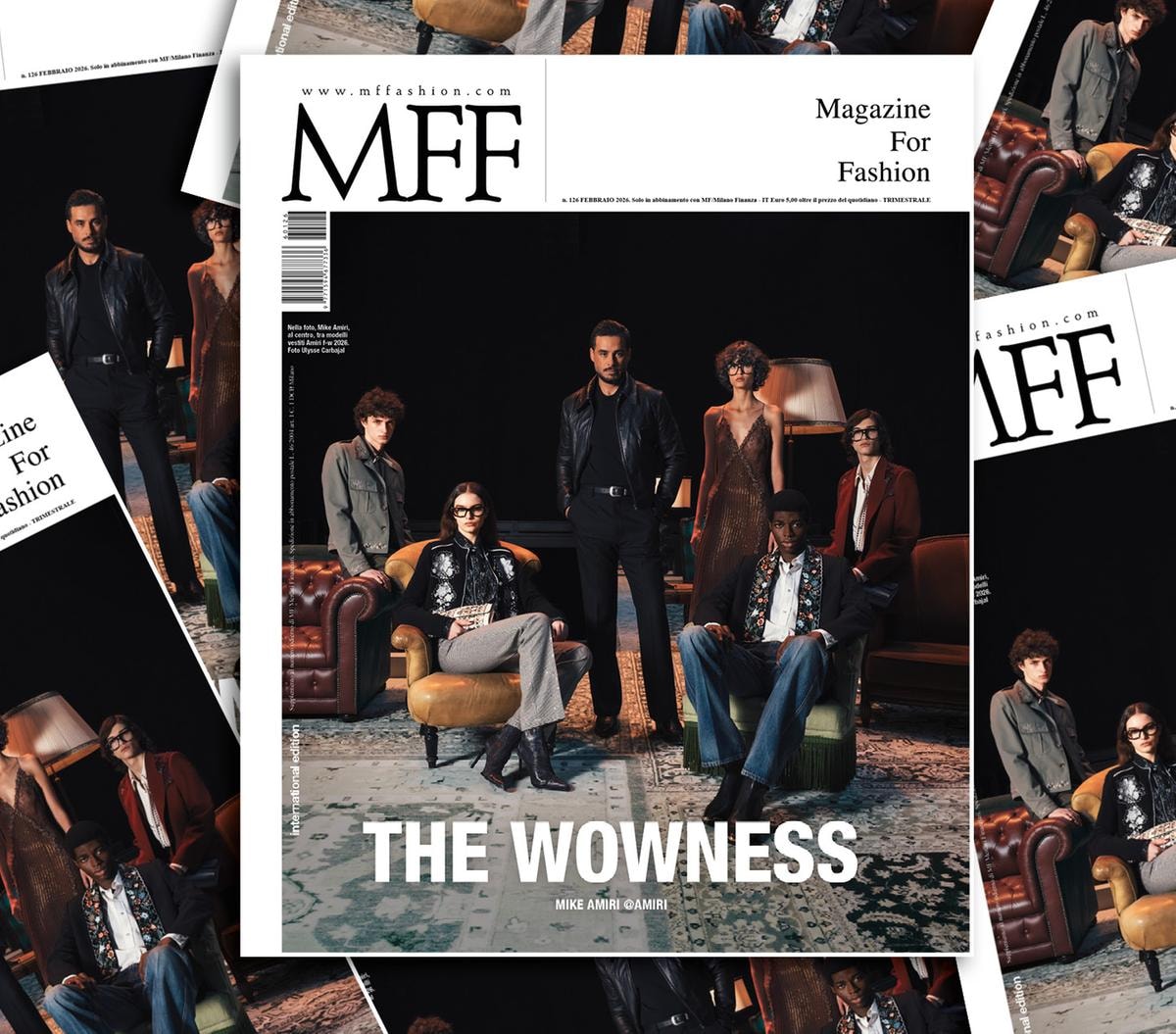 La cover di MFF-Magazine For Fashion 126