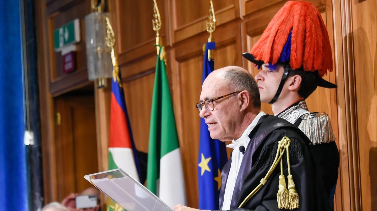 Guido Carlino, presidente della Corte dei conti