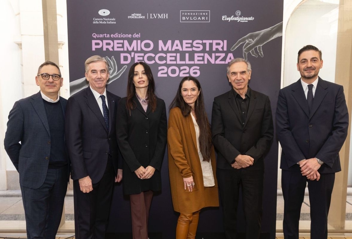 La presentazione del Premio Maestri d'eccellenza 2026 (courtesy Lvmh)