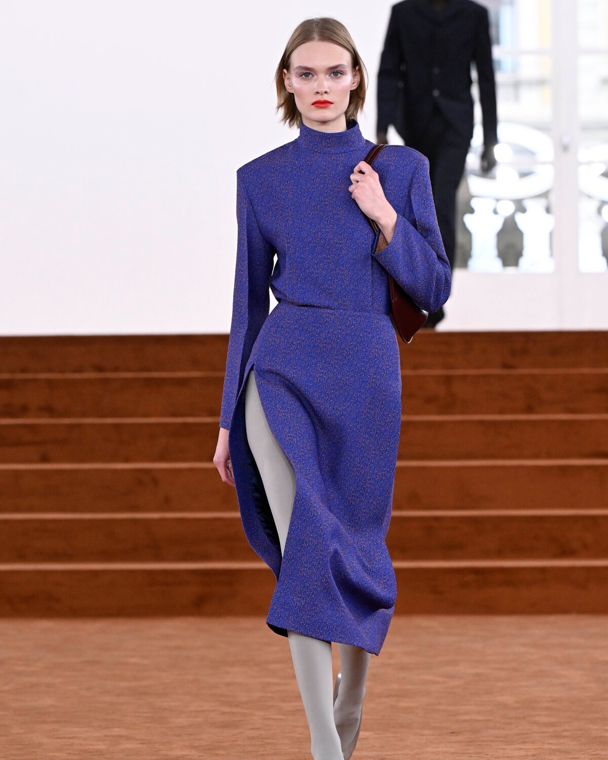 Un look Jil Sander fall-winter 2026/27 (ph Francesc Ten/MFF)