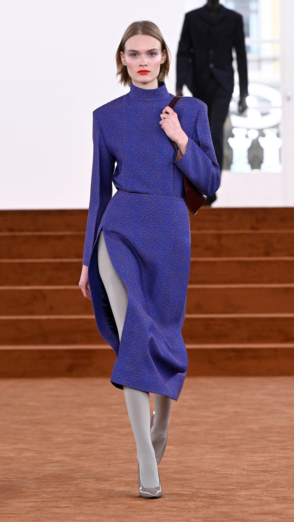 Un look Jil Sander fall-winter 2026/27 (ph Francesc Ten/MFF)