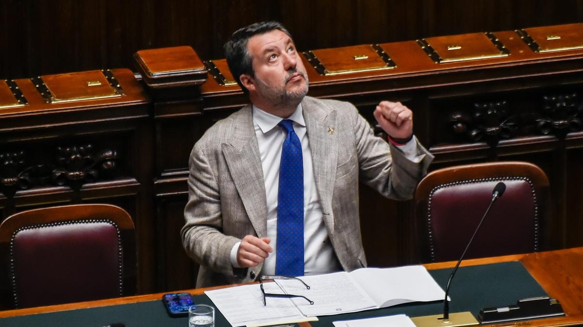 Matteo Salvini, ministro delle Infrastrutture