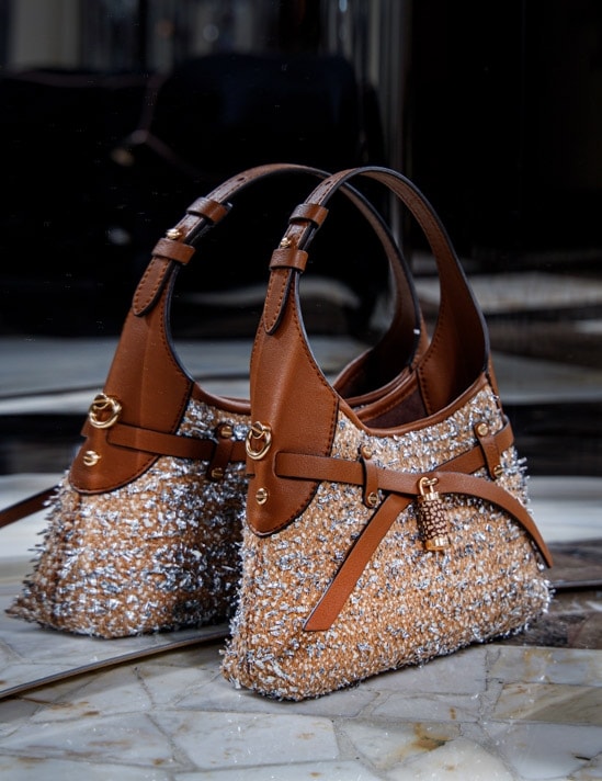 Una borsa Borbonese autunno-inverno 2026/27 (courtesy Borbonese)