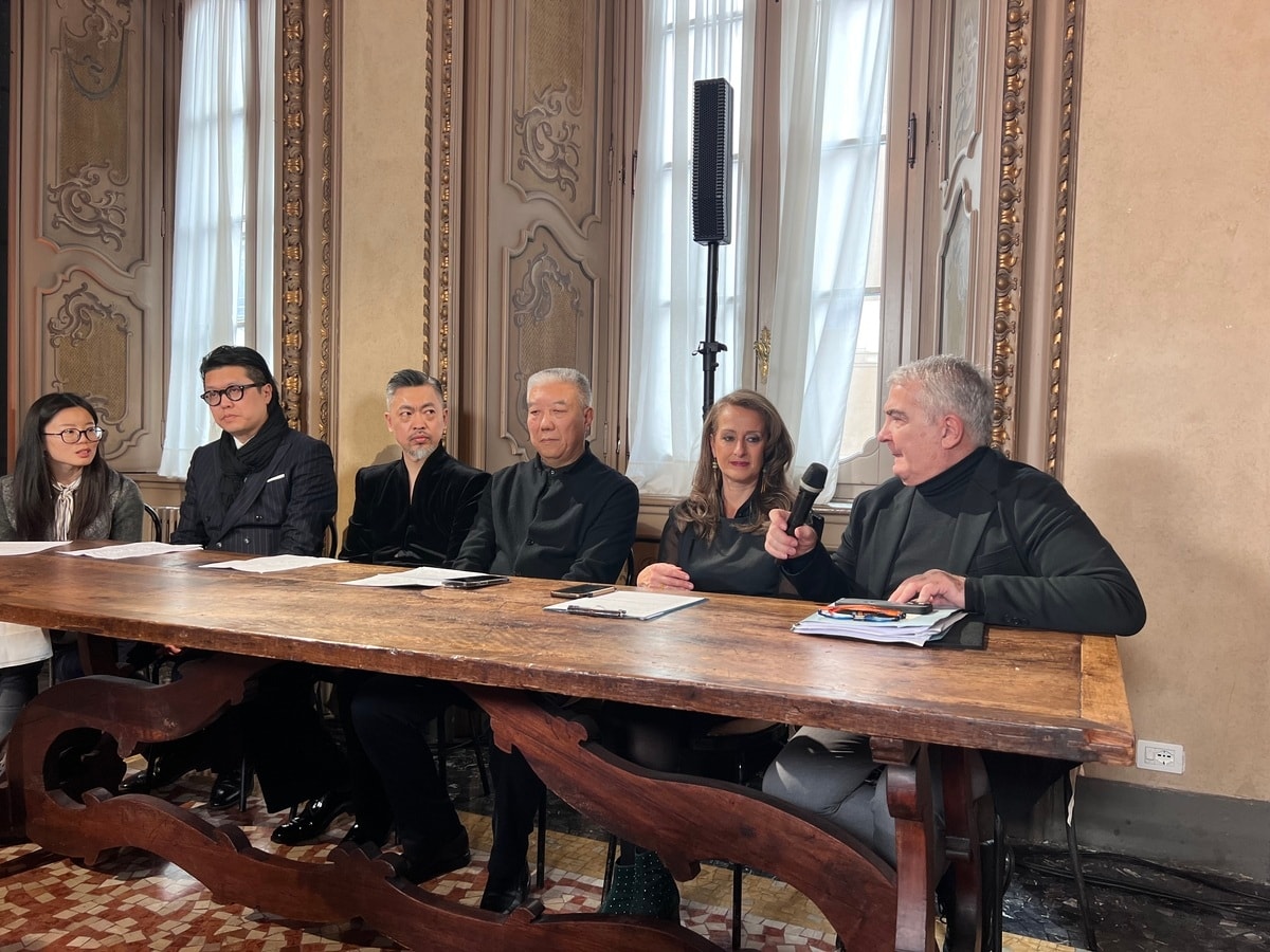 Un momento del talk di Anne Macchiato a Milano (foto Annachiara Gaggino)