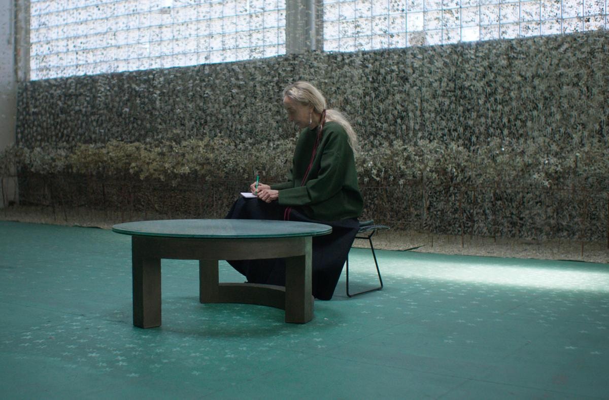 Franca Sozzani in un frame del film (courtesy Fondazione Sozzani)