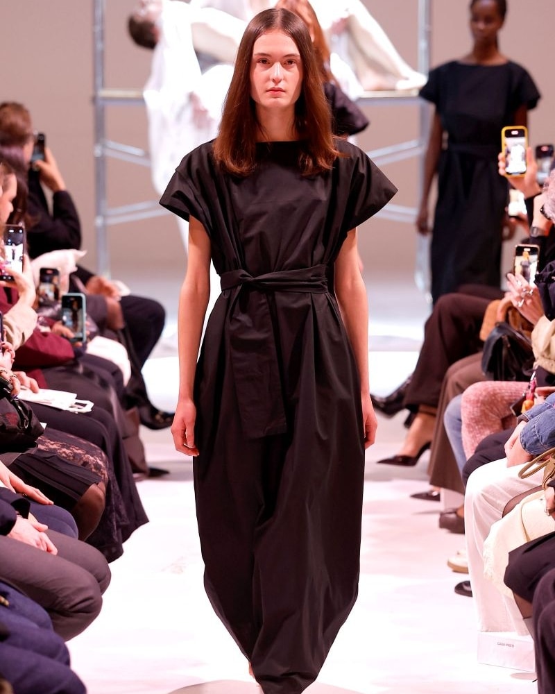 Un look Casa Preti autunno-inverno 2026/27 (ph Francesc Ten/MFF)