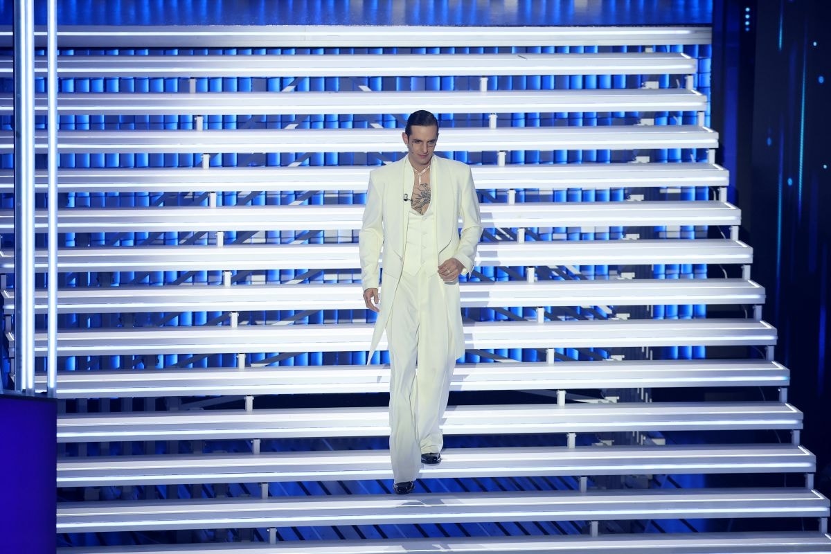 Achille Lauro in Dolce&Gabbana (courtesy Dolce&Gabbana)