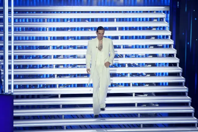 Achille Lauro in Dolce&Gabbana (courtesy Dolce&Gabbana)