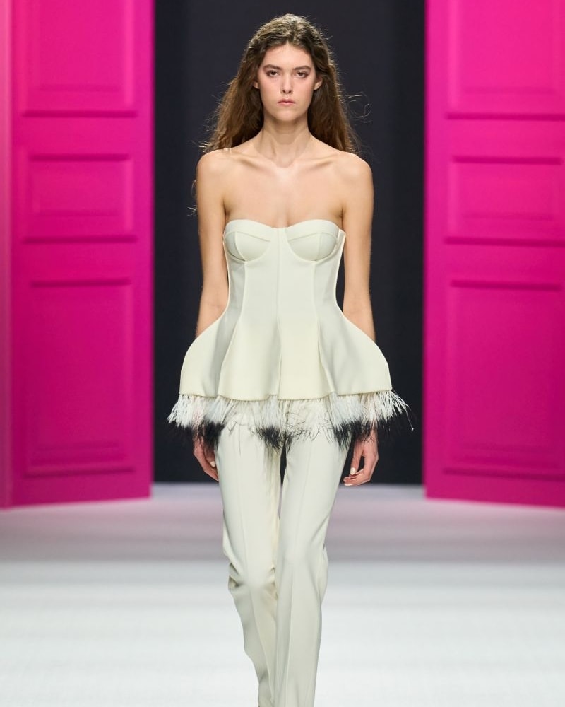 Un look Genny fall-winter 2026/27 (courtesy Genny)