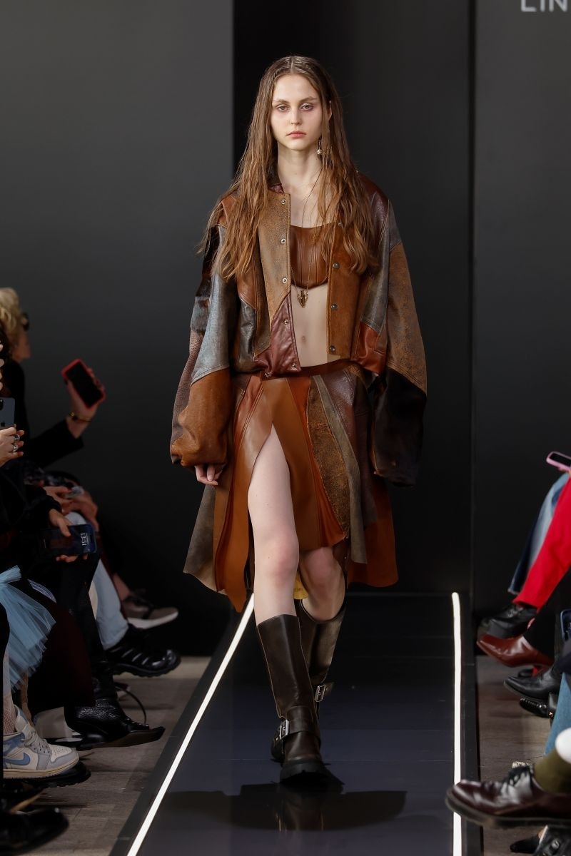 Un look Florania fall-winter 2026/27 (ph Francesc Ten/MFF)