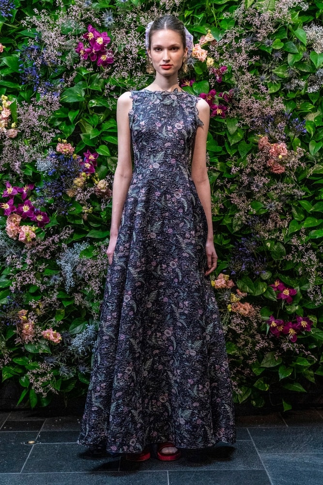 Un look Luisa Beccaria fall-winter 2026 (courtesy Luisa Beccaria)
