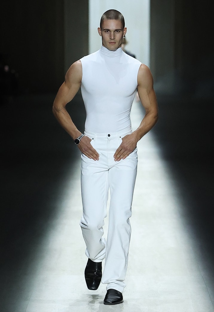 Un look Gucci fall-winter 2026/27 (courtesy Gucci)