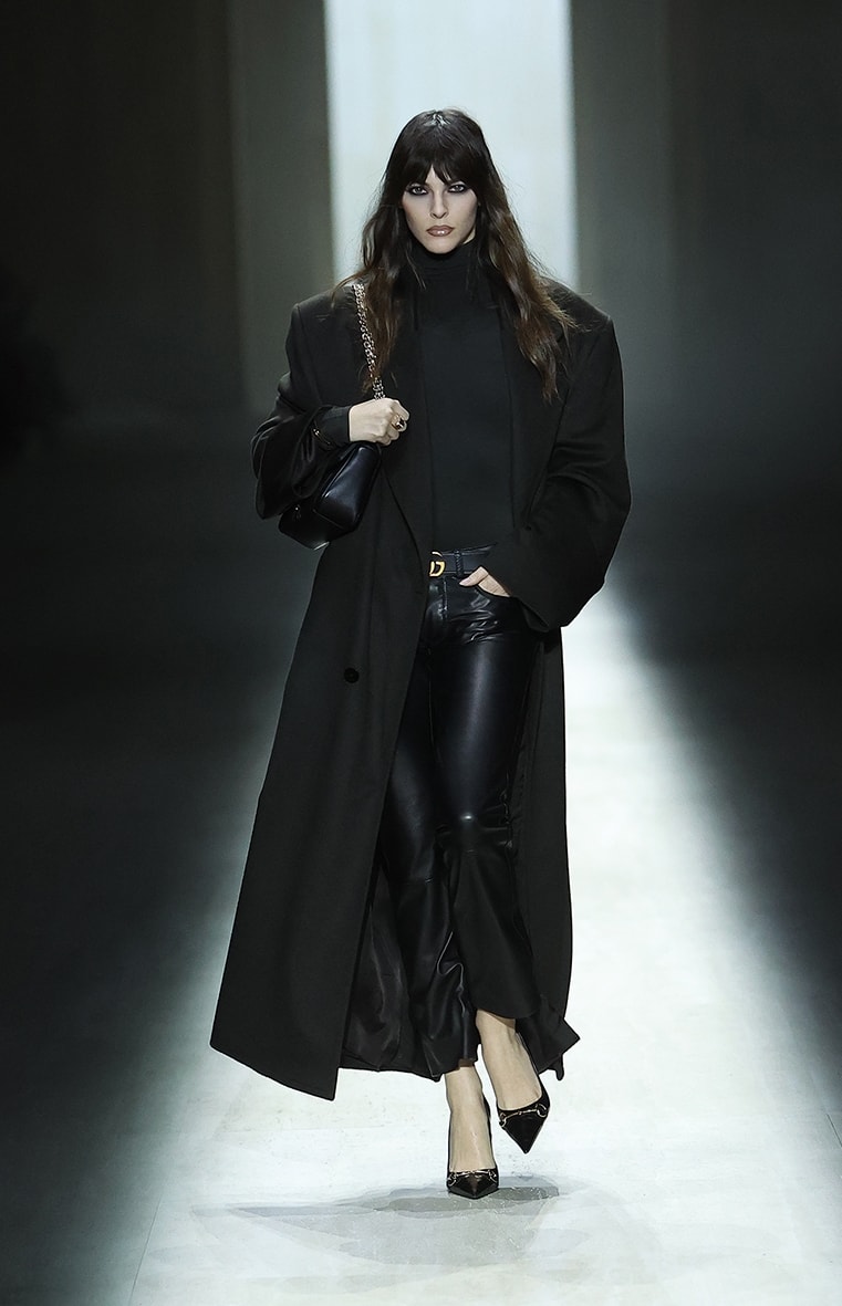 Un look Gucci fall-winter 2026/27 (courtesy Gucci)