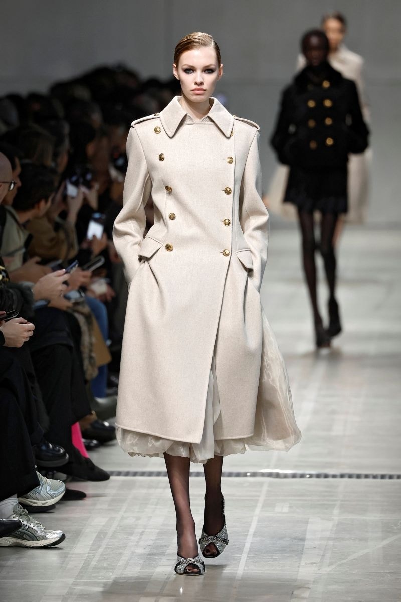 Un look Ermanno Scervino fall-winter 2026/27 (ph Francesc Ten/MFF)