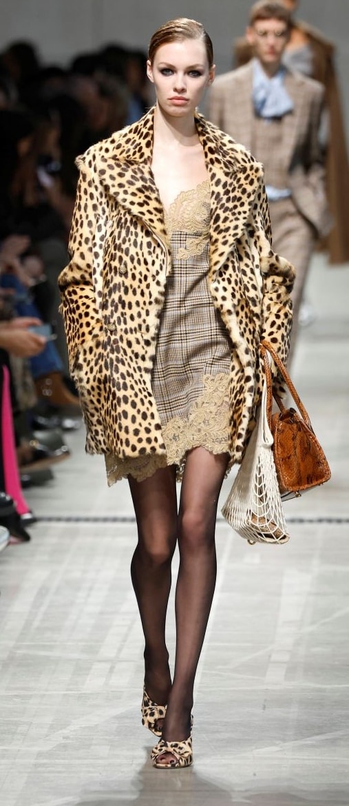 Un look Ermanno Scervino fall-winter 2026/27 (ph Francesc Ten/MFF)