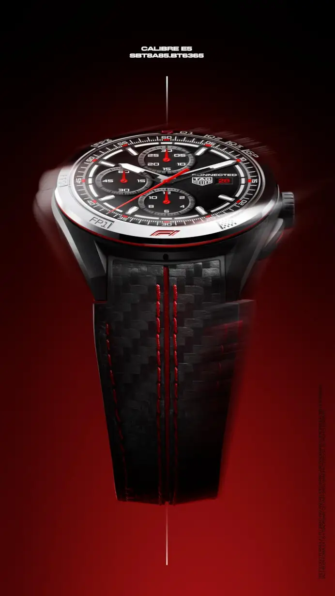 TAG Heuer accende la stagione di Formula 1: presenta Connected, l’orologio che si aggiorna a ogni circuito del Mondiale
