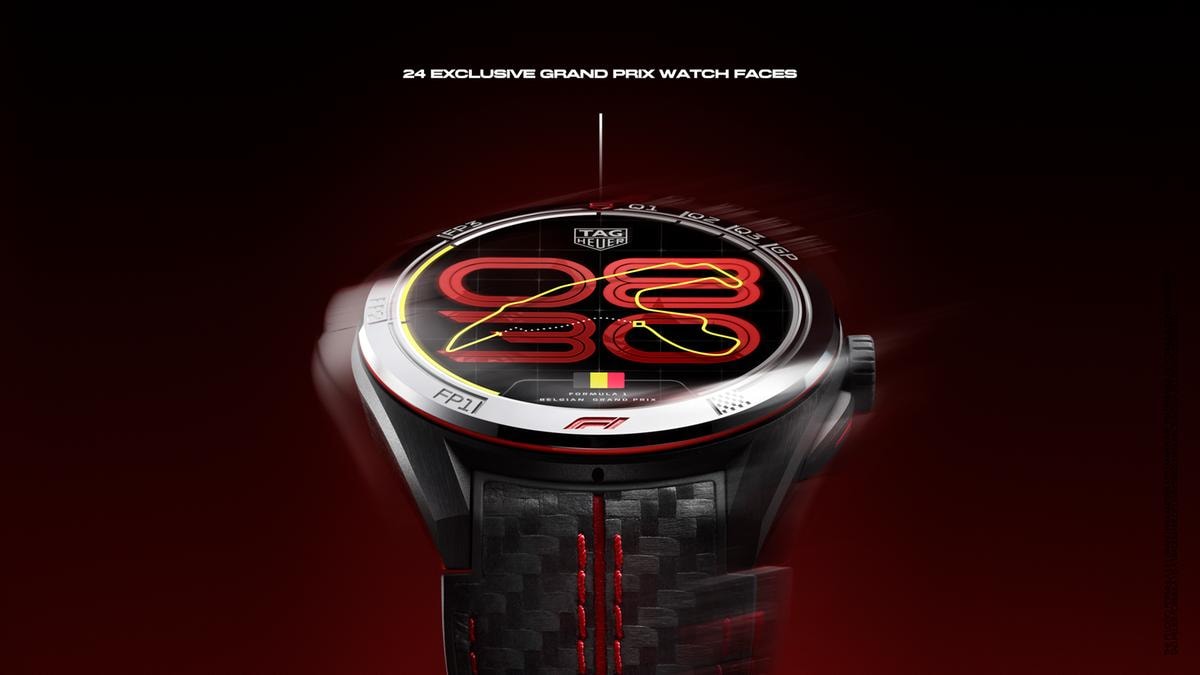 TAG Heuer accende la stagione di Formula 1: presenta Connected, l’orologio che si aggiorna a ogni circuito del Mondiale