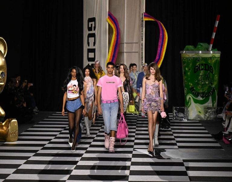 Il finale della sfilata Gcds spring-summer 2026 (foto Francesc Ten/MFF)