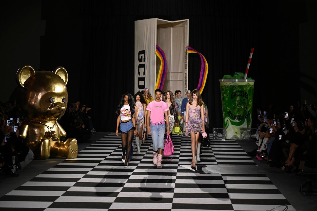 Il finale della sfilata Gcds spring-summer 2026 (foto Francesc Ten/MFF)