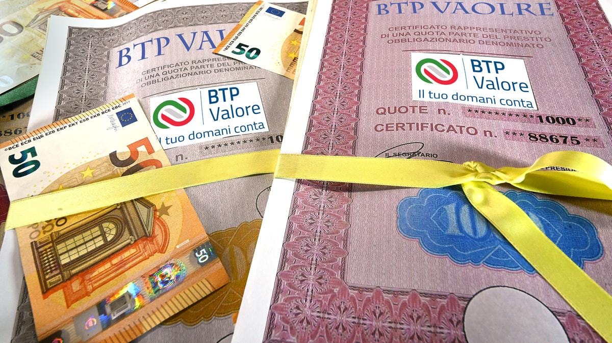 Btp Valore, boom di ordini milionari