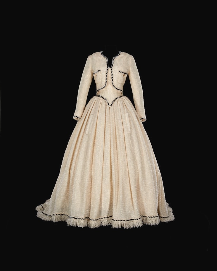 Un abito della mostra La mode du 18e siècle. Un héritage fantasmé (courtesy  Palais Galliera)