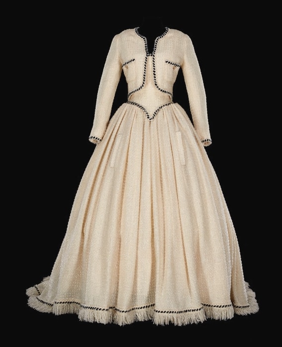 Un abito della mostra La mode du 18e siècle. Un héritage fantasmé (courtesy  Palais Galliera)