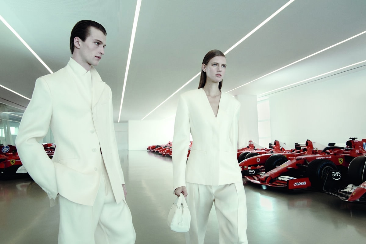 La campagna Ferrari spring-summer 2026 (courtesy Ferrari)
