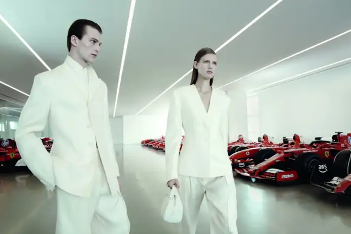 La campagna Ferrari spring-summer 2026 (courtesy Ferrari)