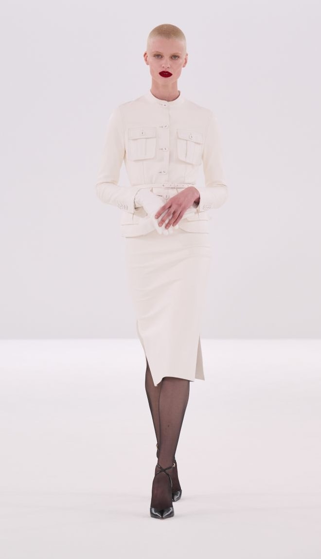 Un look Tom Ford fall-winter 2026/27 (courtesy Tom Ford)
