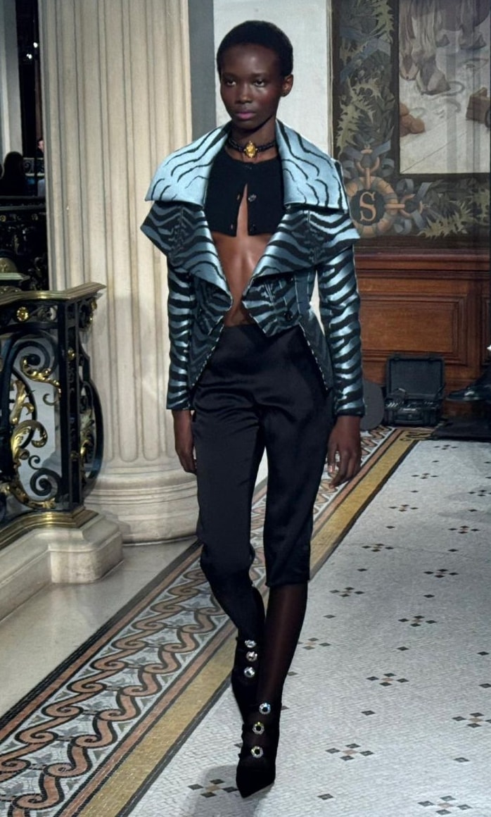 Un look Nina Ricci fall-winter 2026/27 (ph Donato D'Aprile)