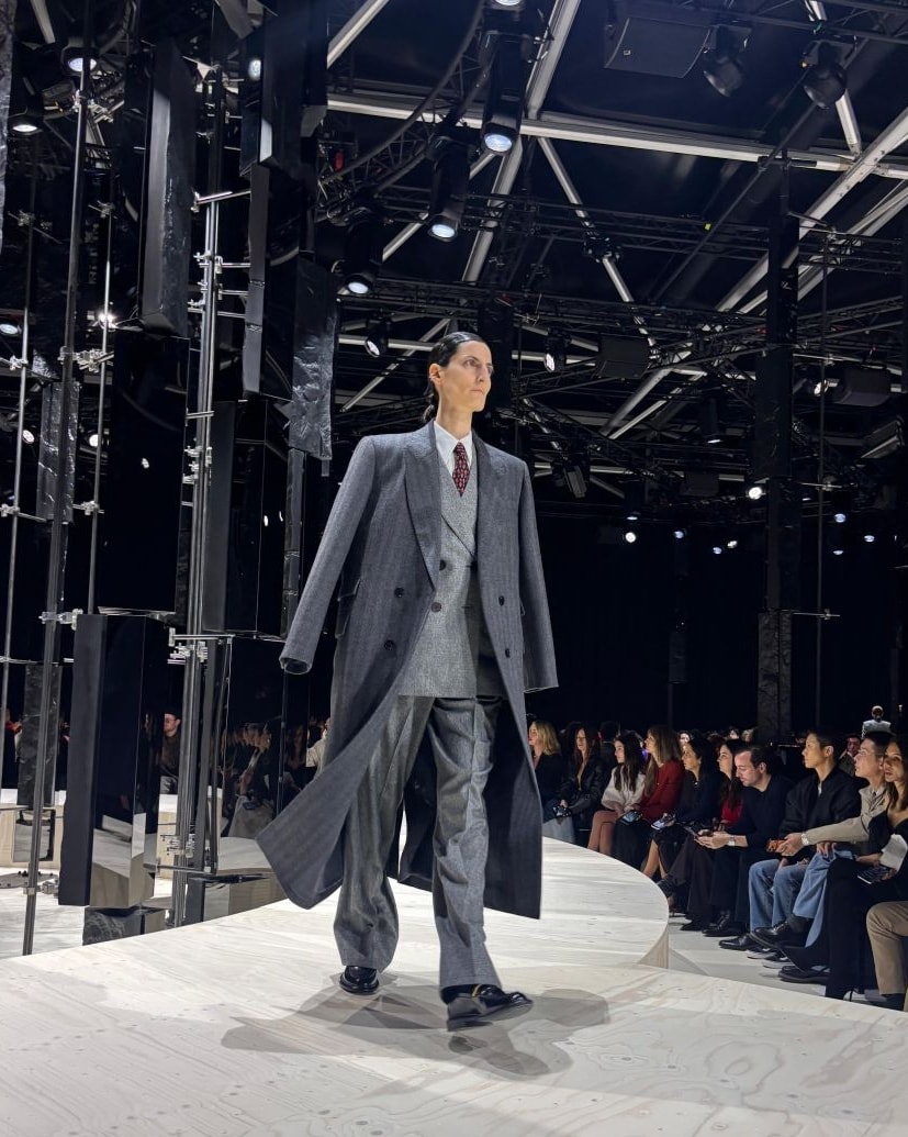 Un look Givenchy fall-winter 2026/27 (ph Chiara Bottoni)