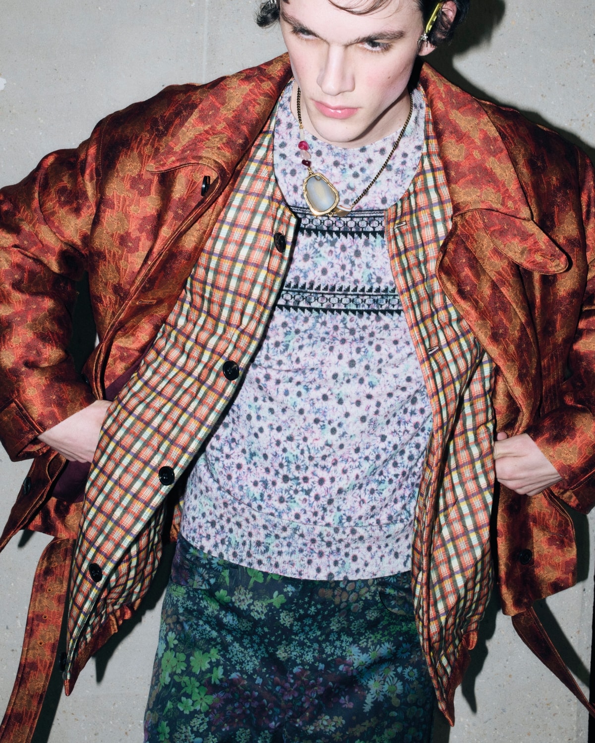 Un backstage Dries Van Noten fall-winter 2026/27 (courtesy Dries Van Noten)