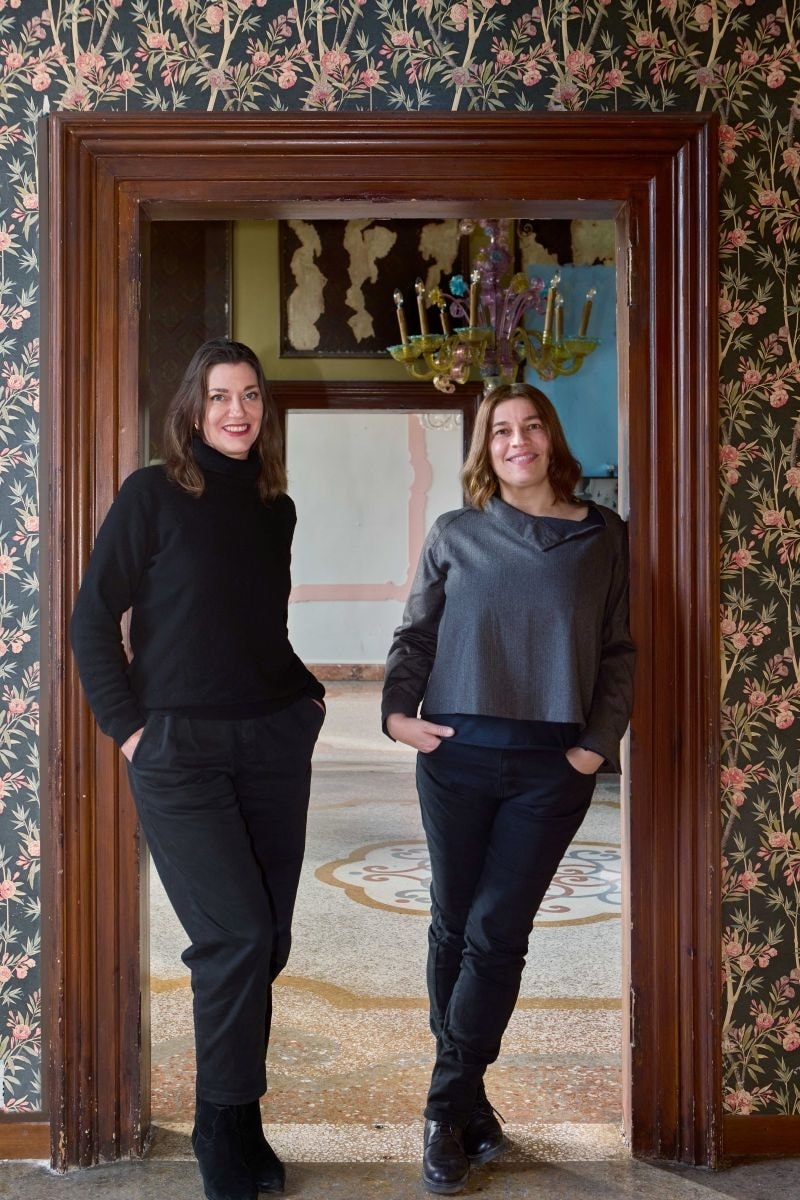 Da sinistra, Cecilia Canziani e Chiara Camoni (courtesy Zegna)