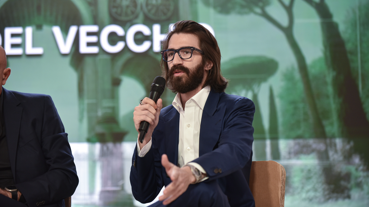 L'imprenditore Leonardo Maria Del Vecchio