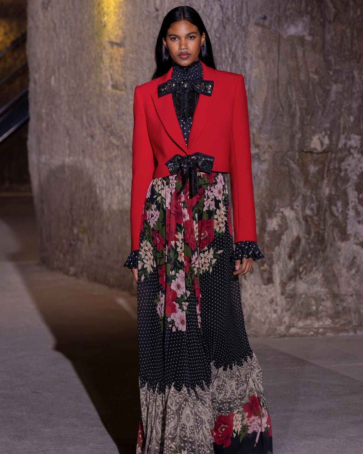 Un look Ungaro fall-winter 2026/27 (courtesy Ungaro)