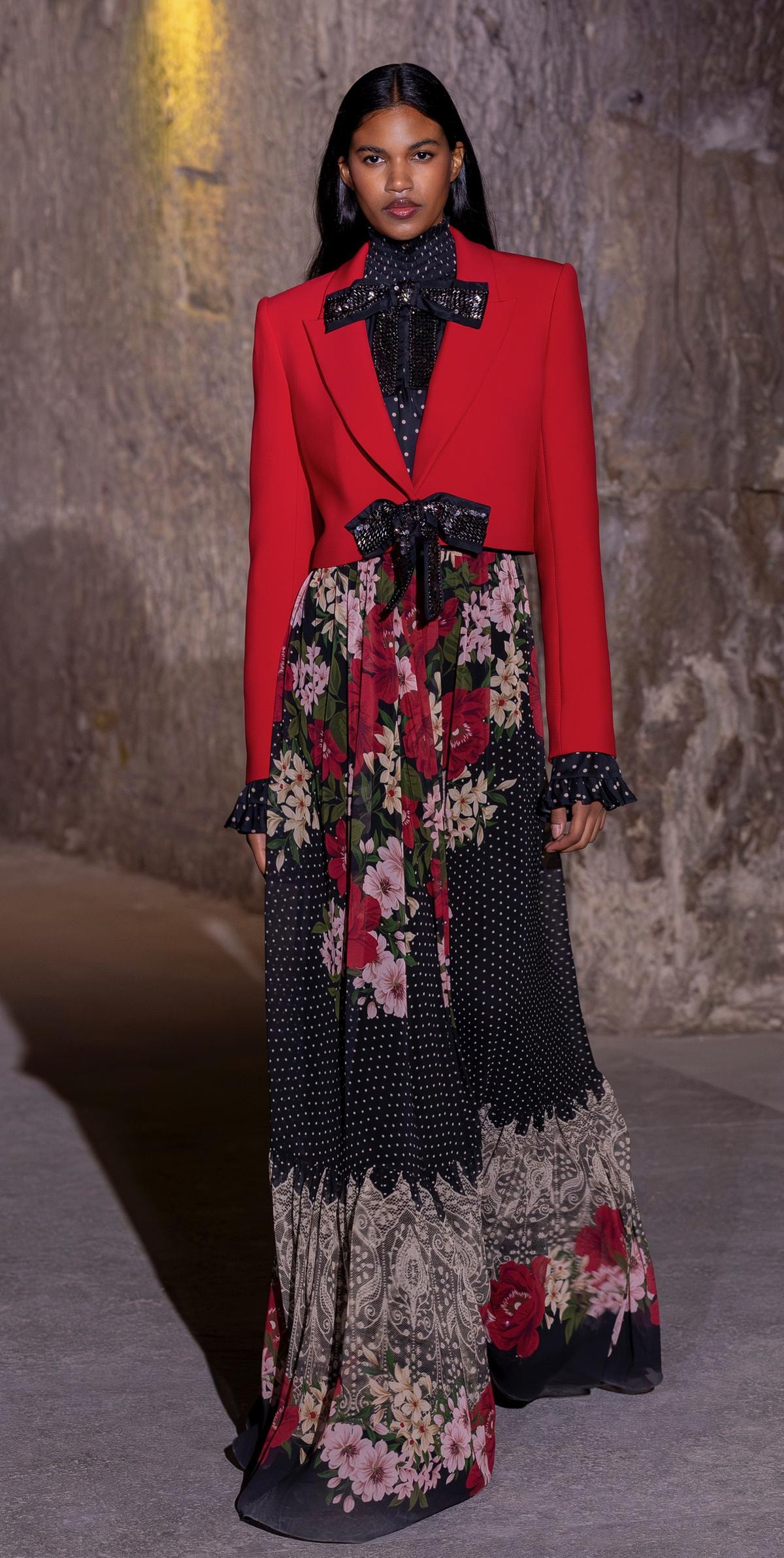 Un look Ungaro fall-winter 2026/27 (courtesy Ungaro)