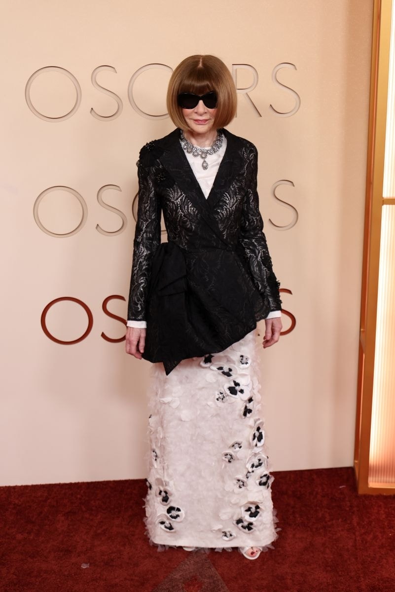Anna Wintour in Dior (ph Getty images, courtesy Dior)
