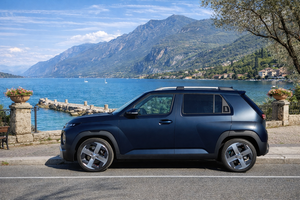 Hyundai Inster: la city car elettrica che ricorda una Panda Cross