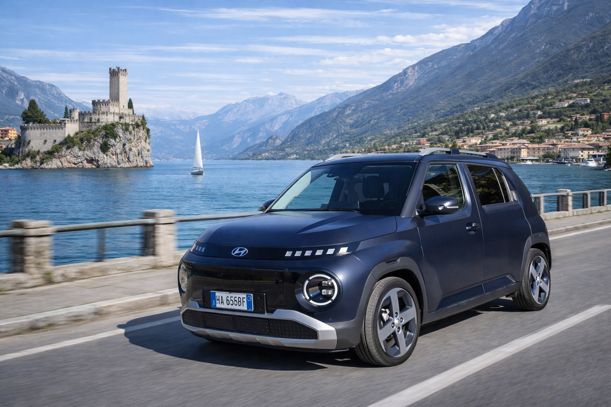Hyundai Inster: la city car elettrica che ricorda una Panda Cross