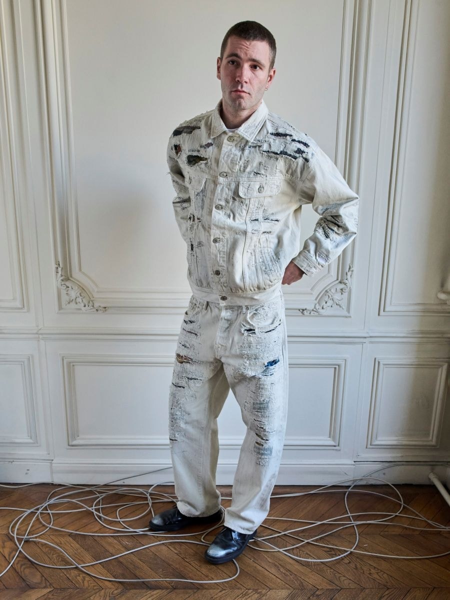 Un look Maison Margiela x Supreme (courtesy Maison Margiela)