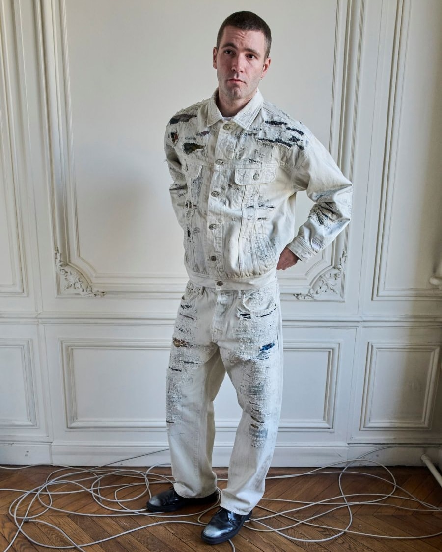 Un look Maison Margiela x Supreme (courtesy Maison Margiela)