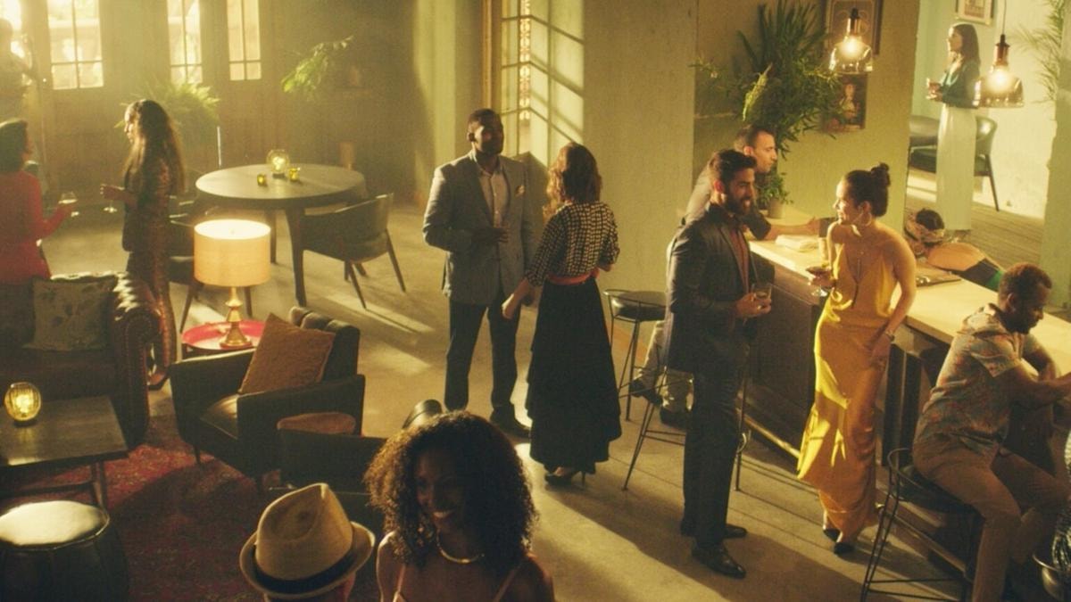Un frame del corto di Michael B. Jordan, The Angel's Share (2019).