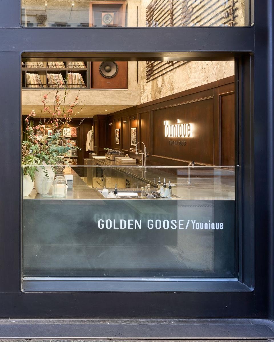 Lo Younique caffé di Golden Goose a Milano (courtesy Golden Goose)