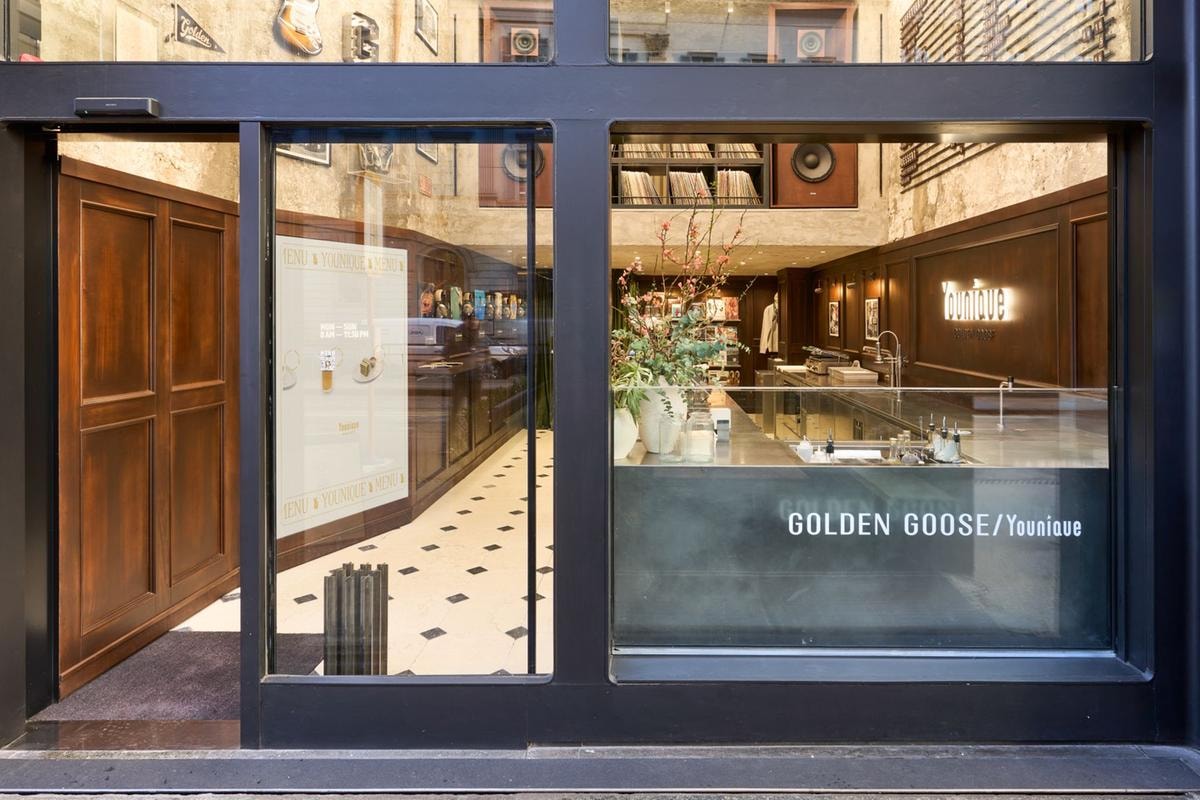 Lo Younique caffé di Golden Goose a Milano (courtesy Golden Goose)