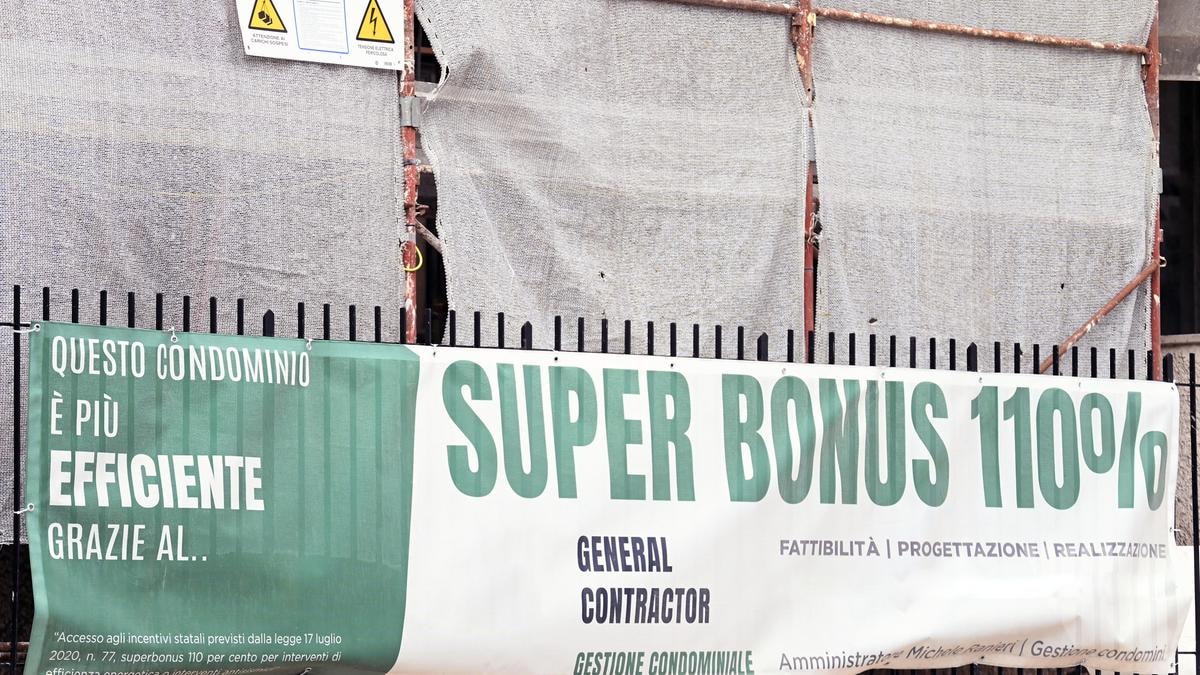 Superbonus, per lo Stato il conto è ancora salato: 131 miliardi a fine febbraio