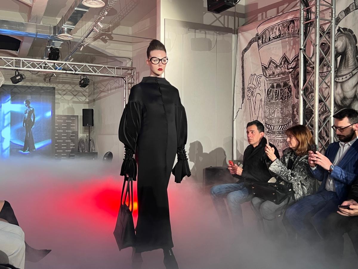 Un momento della sfilata Pignatelli (ph Annachiara Gaggino)
