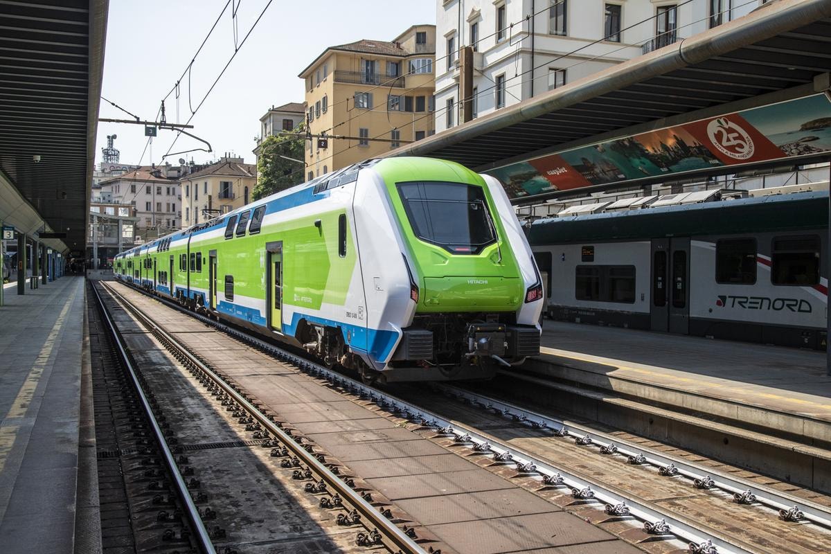 Uno dei treni di Trenord (Ferrovie Nord Milano)